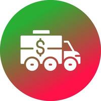 Bankwagen kreatives Icon-Design vektor