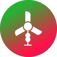 Wind Turbine kreativ Symbol Design vektor