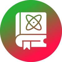 kreatives Icon-Design für Wissenschaftsbücher vektor