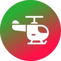 Hubschrauber kreativ Symbol Design vektor