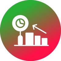 vorausschauend Analytik kreativ Symbol Design vektor