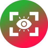 Auge kreatives Icon-Design vektor