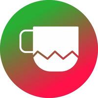 Tasse kreatives Icon-Design vektor