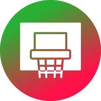 Basketball kreatives Icon-Design vektor