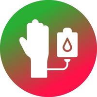 Transfusion kreatives Icon-Design vektor