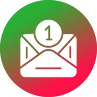 E-Mail kreatives Icon-Design vektor