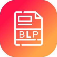 blp kreativ Symbol Design vektor