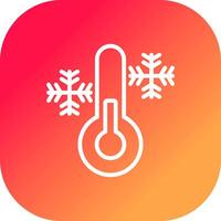 Temperatur kreatives Icon-Design vektor