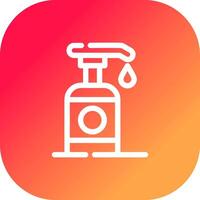 Shampoo kreatives Icon-Design vektor