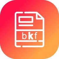 bkf kreativ Symbol Design vektor