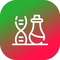 Wissenschaft kreatives Icon-Design vektor