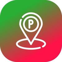 Parken kreatives Icon-Design vektor