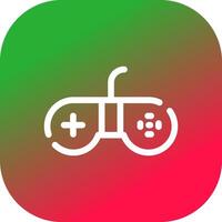 Gamepad kreativ Symbol Design vektor