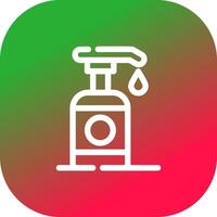 Shampoo kreatives Icon-Design vektor