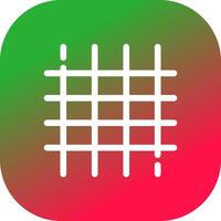 Gitter kreatives Icon-Design vektor