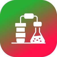 Chemie kreatives Icon-Design vektor