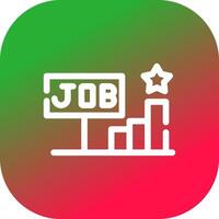 Job kreatives Icon-Design vektor