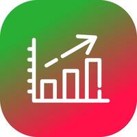 Analytics kreatives Icon-Design vektor