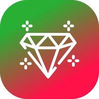 Diamant kreatives Icon-Design vektor