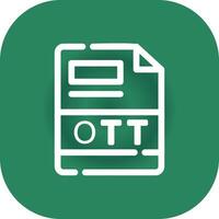 ott kreativ Symbol Design vektor