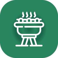 Grill kreatives Icon-Design vektor