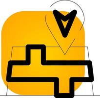 GPS-kreatives Icon-Design vektor