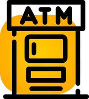 atm kreatives Icon-Design vektor