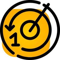 Timer kreatives Icon-Design vektor