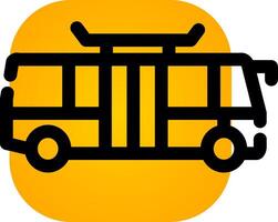 Bus kreatives Icon-Design vektor