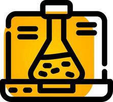 Chemie kreatives Icon-Design vektor