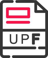 upf kreativ Symbol Design vektor