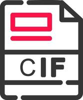 cif kreativ Symbol Design vektor