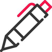 Stift kreatives Icon-Design vektor