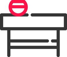 Tee Tabelle kreativ Symbol Design vektor