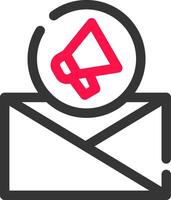 Email Marketing kreativ Symbol Design vektor