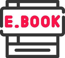 ebooks kreativ Symbol Design vektor