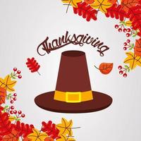 Happy Thanksgiving Day Vektor-Design vektor