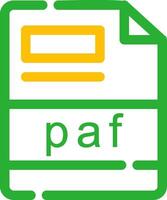 paf kreativ Symbol Design vektor