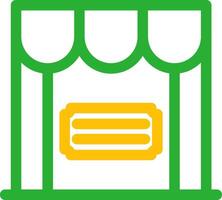 Ticket Office kreatives Icon-Design vektor