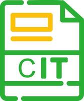 cit kreativ Symbol Design vektor