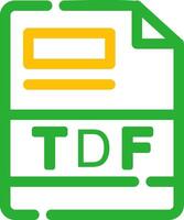 tdf kreativ Symbol Design vektor