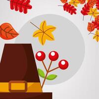 Happy Thanksgiving Day Vektor-Design vektor