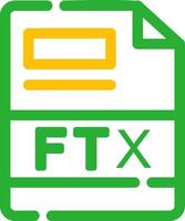 ftx kreativ Symbol Design vektor