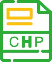 chp kreativ Symbol Design vektor