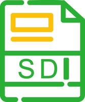 sdi kreativ Symbol Design vektor