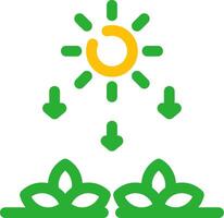 fotosyntes kreativ ikon design vektor
