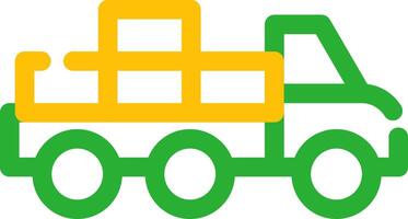 Mover Truck kreatives Icon-Design vektor