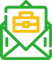 E-Mail kreatives Icon-Design vektor