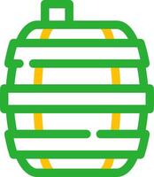 Barrel kreatives Icon-Design vektor