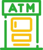 atm kreatives Icon-Design vektor